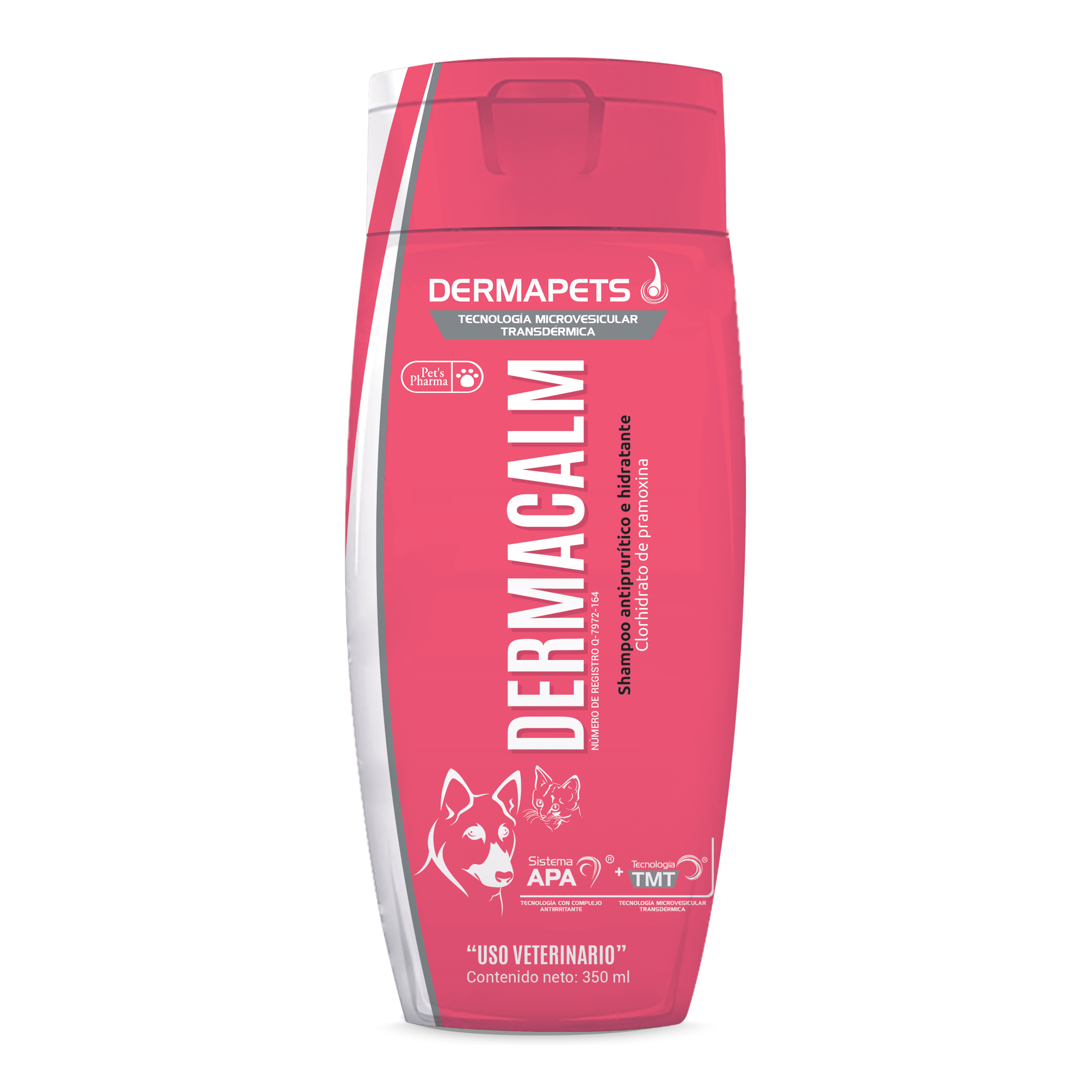 Dermacalm Shampoo Dermatológico 350ml - Pet's Pharma Dermacalm Shampoo Dermatológico 350ml - Pet's Pharma